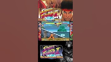 Hyper Street Fighter II: The Anniversary Edition Chun-Li ☯️ vs. Ryu 🥋 #shorts