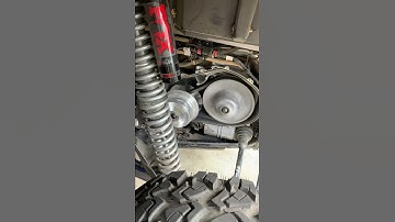 New STM Rage 3 primary clutch freshly installed on the 2020 RZR Pro XP 4