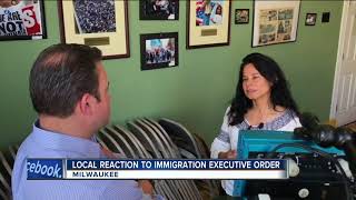Local immigrant rights group reacts to President Trump's executive order