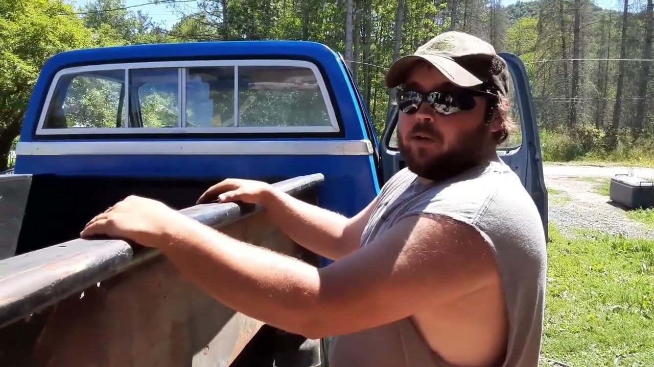 Chevy Square Body Step Side Tailgate Fix And Paint YouTube