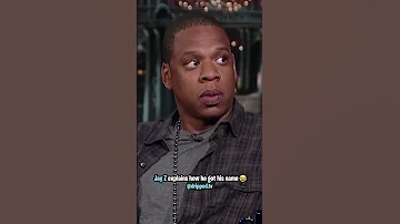 Jay Z Explains How He Got His Name 😂