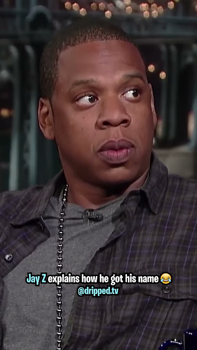 Jay Z Explains How He Got His Name 😂