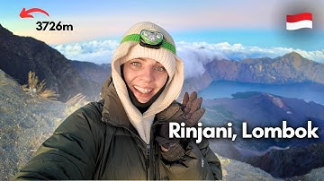 Climbing Mount Rinjani, Lombok 🌋🇮🇩  | 2 Days - 1 Night