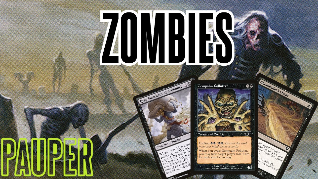 MTG Pauper Deck Tech - Zombies