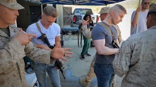 5th Marine Regiment HQCO and 3rd Battalion 5th Marines tasked to Hollywood movie "Mending the Line".