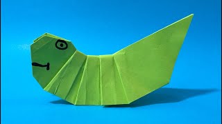 Comment Faire Une Chenille En Origami Tutoriel Dartisanat En Papier Facile