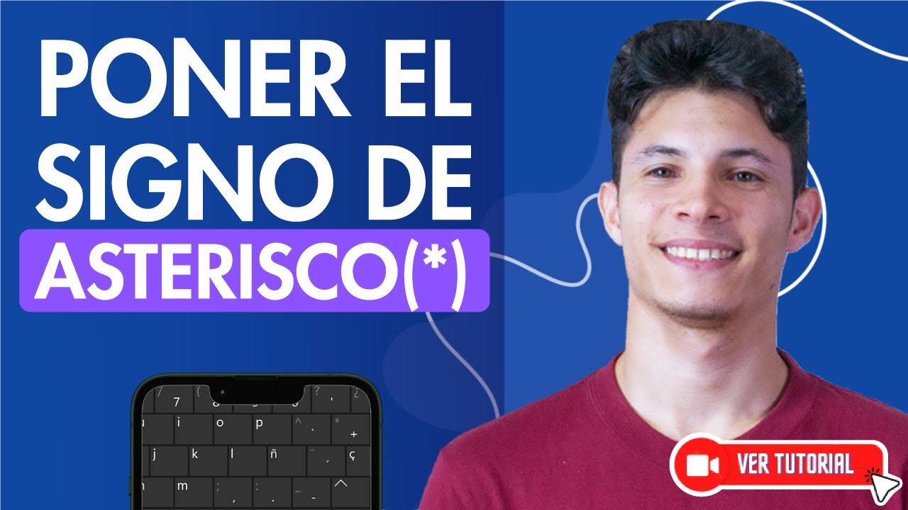 Poner el SIGNO DE ASTERISCO [*] Usando el Teclado de mi Laptop - ️ Usar