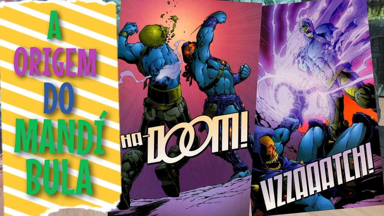 A ORIGEM DO MANDÍBULA!!! - HQ ICONS OF EVIL TRAP JAW - HE-MAN (MOTU ...