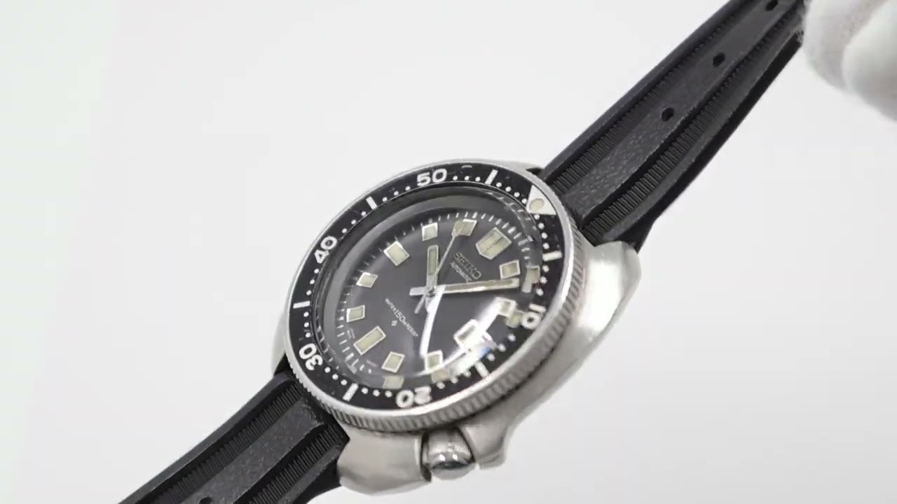 Nadine' S OVER DRIVE.完全生産完了品‼️希少品‼️初期型‼️ セイコー 150mダイバー 2ndモデル 後期型 Ref.6105-8110 1976年製