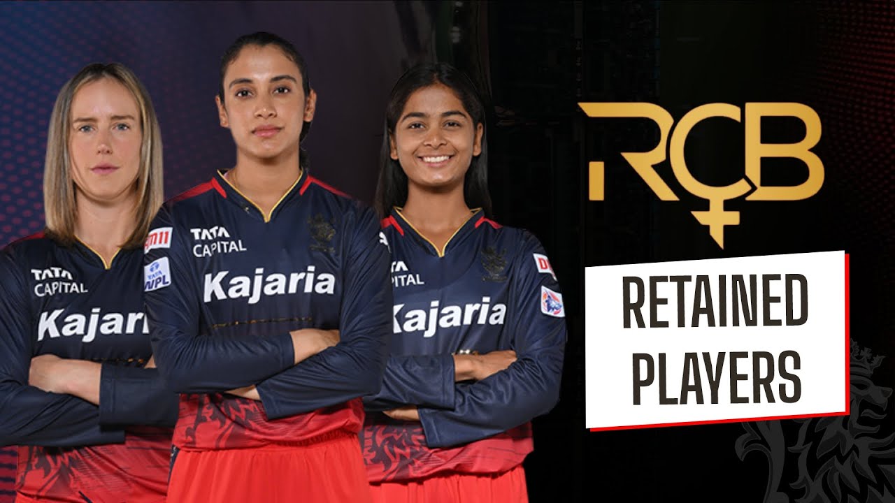 RCB RETAIN LIST | 2 overseas stars released | WPL RETENTION 2024