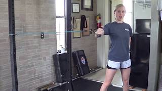 How to Single Arm Band/Cable Crossover