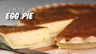 Creamy Egg Pie  |  Simple and Easy