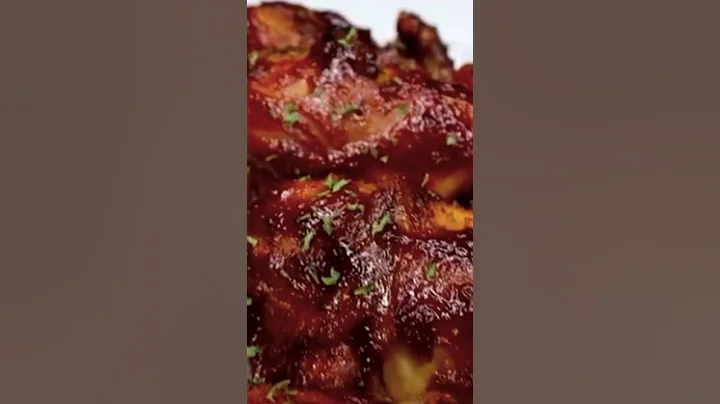 Oven Baked BBQ Chicken The Right Way| Juicy and Delicious #shorts #foodlovers #foodies #food #asmr