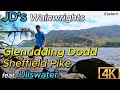 Glenridding Dodd / Sheffield Pike Full Route - Walking the Wainwrights - 4K - The JD Way