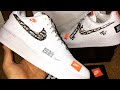 Unboxing nike air force 1 jdi just do it white