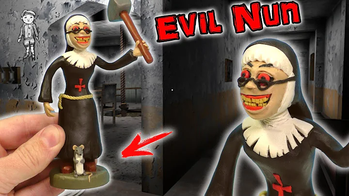 Making EVIL NUN with Clay | Tutorial