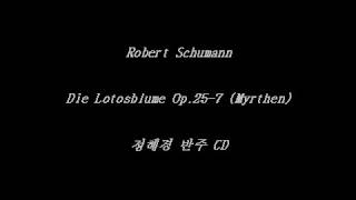 Die Lotosblume (Schumann - Myrthen Op. 25-7) - Accompaniment