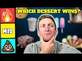 We did a dessert tier list  vs 