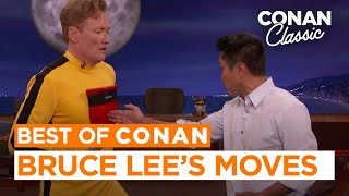 Steve Ho Teaches Conan To Fight Like Bruce Lee | CONAN on TBS