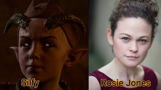 Character And Voice Actor - Baldurs Gate Iii - Silfy - Rosie Jones