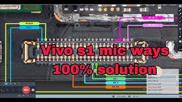Vivo s1 mic not working. vivo s1 mic problem. vivo s1 mic jumper. vivo s1 mic way. vivo mic problam
