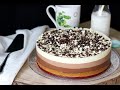 🟣 Tarta de 3 chocolates SIN HORNO, fácil y deliciosa, 😋 te lo explico todo,te saldrá perfecta 👌🏻