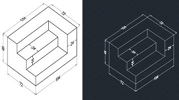 Isometric Drawing in Autocad Ex-2 in Hindi /Autocad Tutorial/2d Drawing/Autocad and Solidwork Design