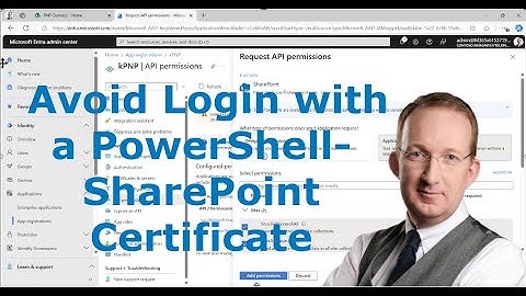 Connect PowerShell to SharePoint with a Certificate