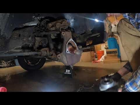 2005 Chevy Silverado Wheel Bearing Replacement - YouTube