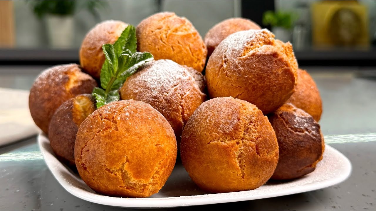 Как семечки ! Пончики на сгущёнке , РЕЦЕПТ из детства - все ПРОСТО и ВКУСНО!