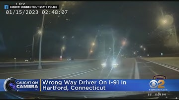 Wrong-way driver spotted on I-91 in Connecticut