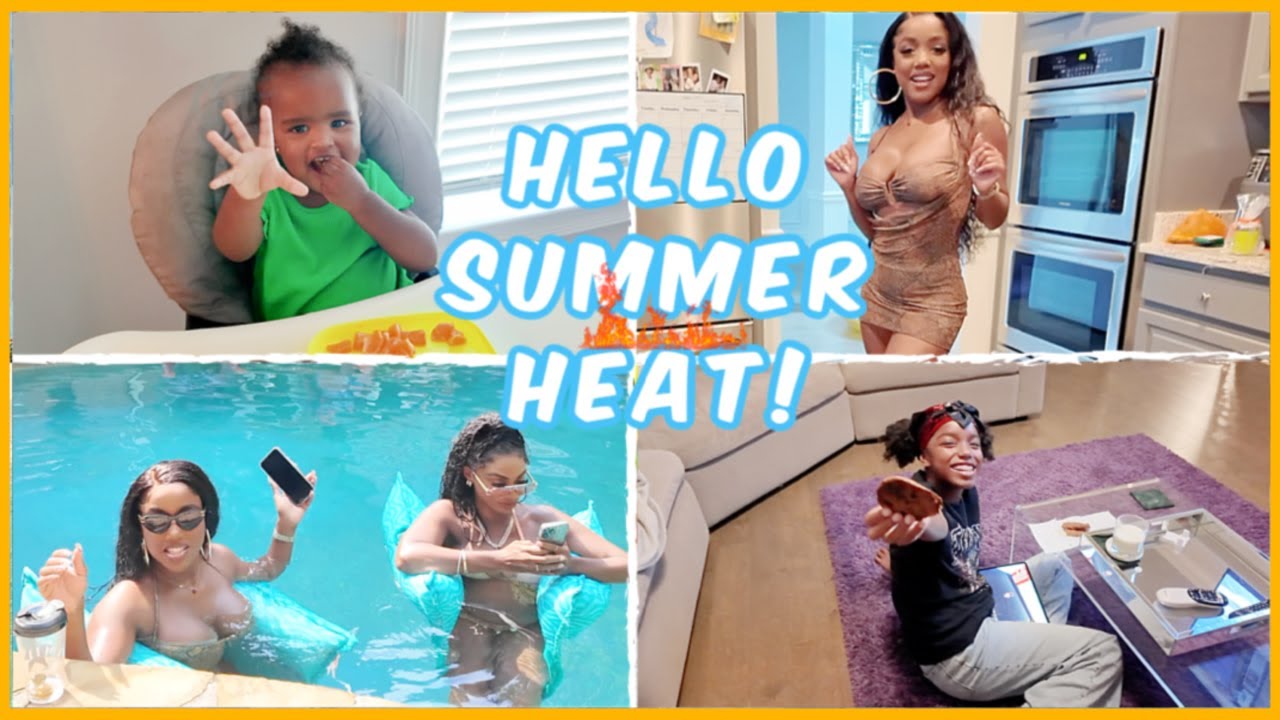 WEEKLY VLOG: CELEBRATING A BIRTHDAY, POOL PARTY, SUNDAY FUNDAY & MORE | Ellarie