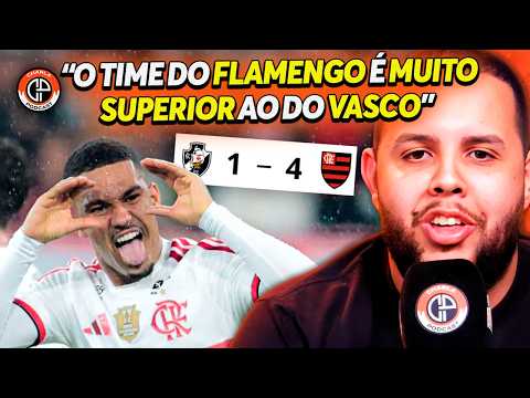 FLAMENGO CRUSHED VASCO IN HUMILIATING ROUT IN THE BRASILEIRAO