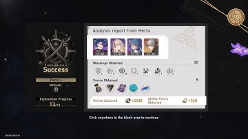 Honkai Star Rail Speedrunning Simulated Universe World 4 (difficulty 2) with Nihility path