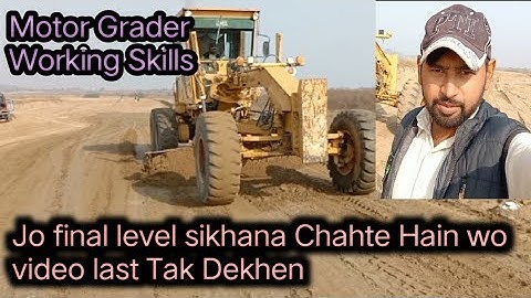 Subgrade ka final level karna gredar | grader operater laveling road subgrade and achive the terget
