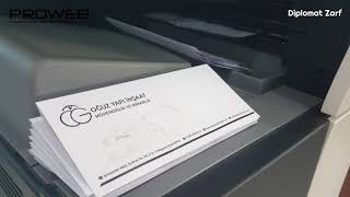 Oğuz Yapı İnşaata Sade Ve Kaliteli Tasarımlı Diplomat Zarflar Yaptık