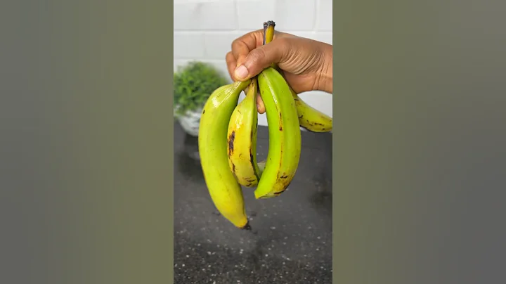 HOW TO MAKE PLANTAIN FUFU #shortfeed #goviral #viral #youtubeshorts #plantainswallow