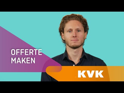 Video: Hoe maak je een offerte?