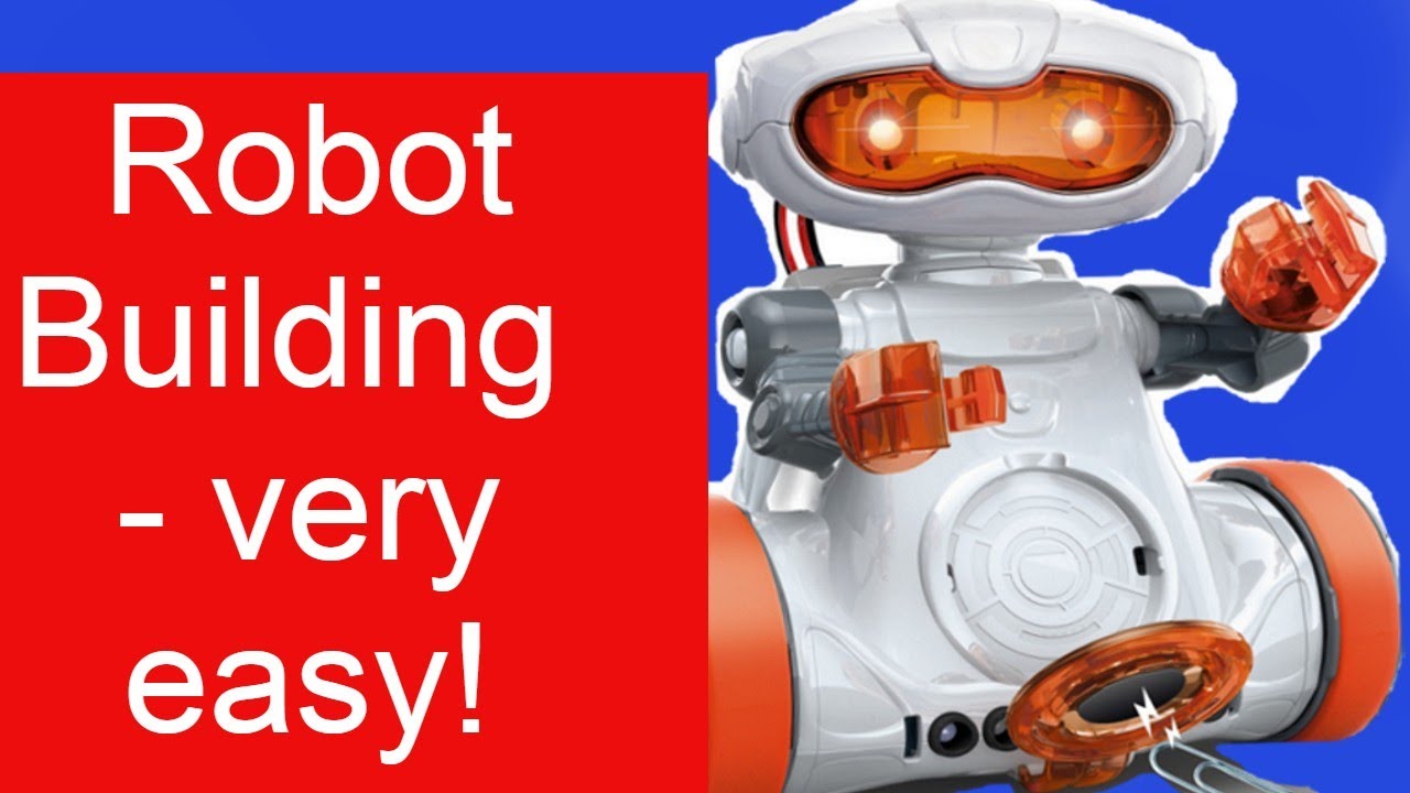 Spænde Bare gør forlade Build your own Robot | Building MIO THE ROBOT - Advanced // The Science  Museum Metal Detecting Toy - YouTube