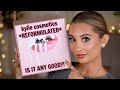 trying kylie cosmetics new formula... what has changed?!