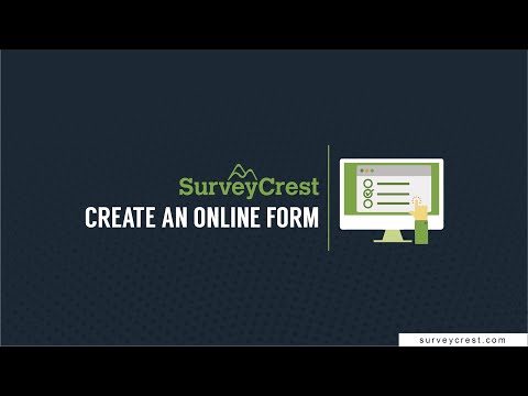 Create Online Form | SurveyCrest