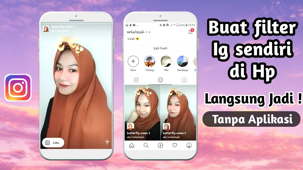 Free File Arexport Filter Instagram Langsung Upload Di Hp Youtube