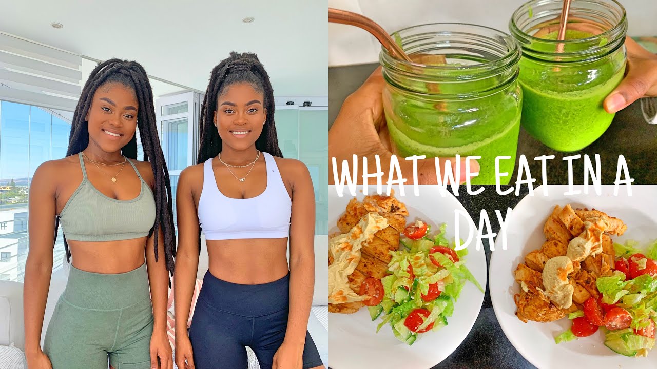 WHAT WE EAT IN A DAY | our healthy meals | Sobekwa Twins