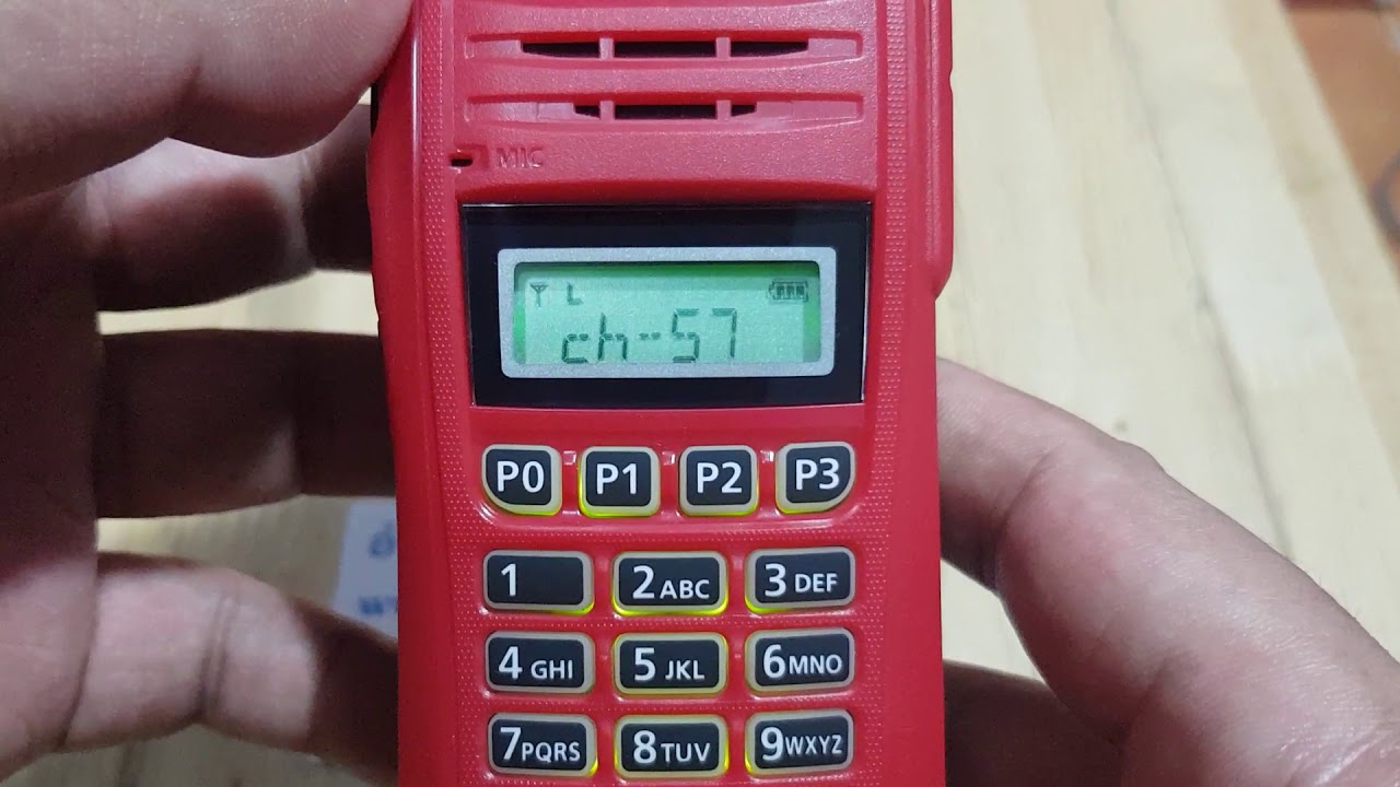 วิธีปรับกำลังส่ง (Power) Icom 50FX