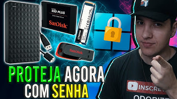 Como colocar SENHA no PENDRIVE ou HD EXTERNO