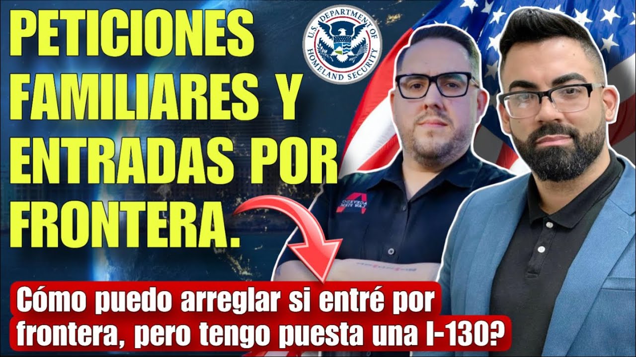 COMO ME AYUDA UNA PETICION I-130 SI ENTRE POR LA FRONTERA? SERA QUE PUEDO ARREGLAR PAPELES?