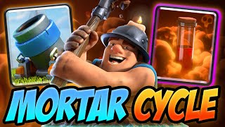 MORTAR MINER CYCLE w/ DETAILED BREAKDOWNS in Clash Royale!