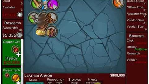 Crafting Idle Clicker GamePlay 2