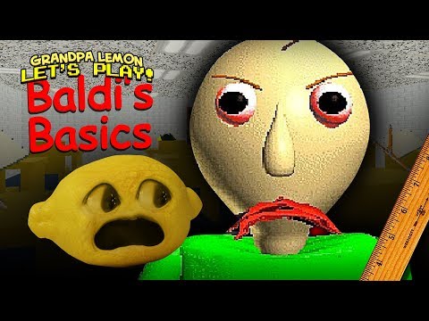 Baldis Basics Confuses Grandpa Lemon - roblox shouting sim grandpa lemon plays annoying