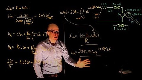 Actuators and power electronics, lecture 20: Transient and dynamics